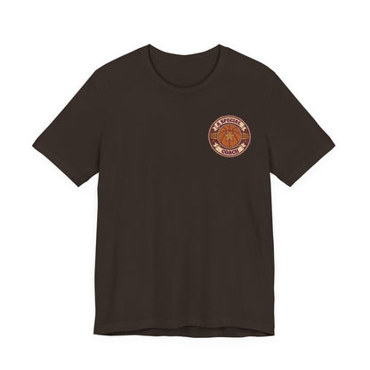 A Special Coach Basketball T-Shirt | Vintage Badge Tee | Perfect Coach Gift