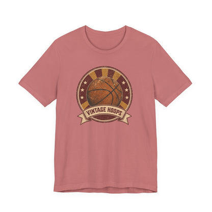 Vintage Hoops Basketball T-Shirt | Retro Distressed Tee | Perfect Gift for Hoopers