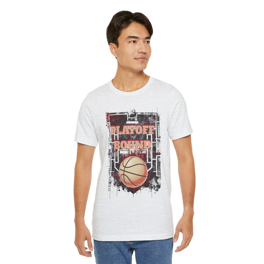 Playoff Bound Basketball T-Shirt | Gameday Court Tee | Perfect Gift for Hoopers