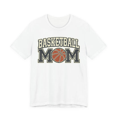 Basketball Mom Vintage Tee | Retro Ball Graphic T-Shirt | Perfect Gift for Hooper Parents
