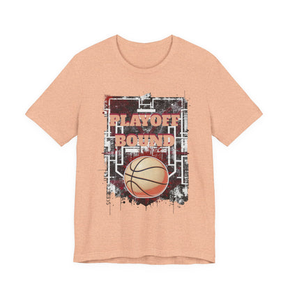 Playoff Bound Basketball T-Shirt | Gameday Court Tee | Perfect Gift for Hoopers
