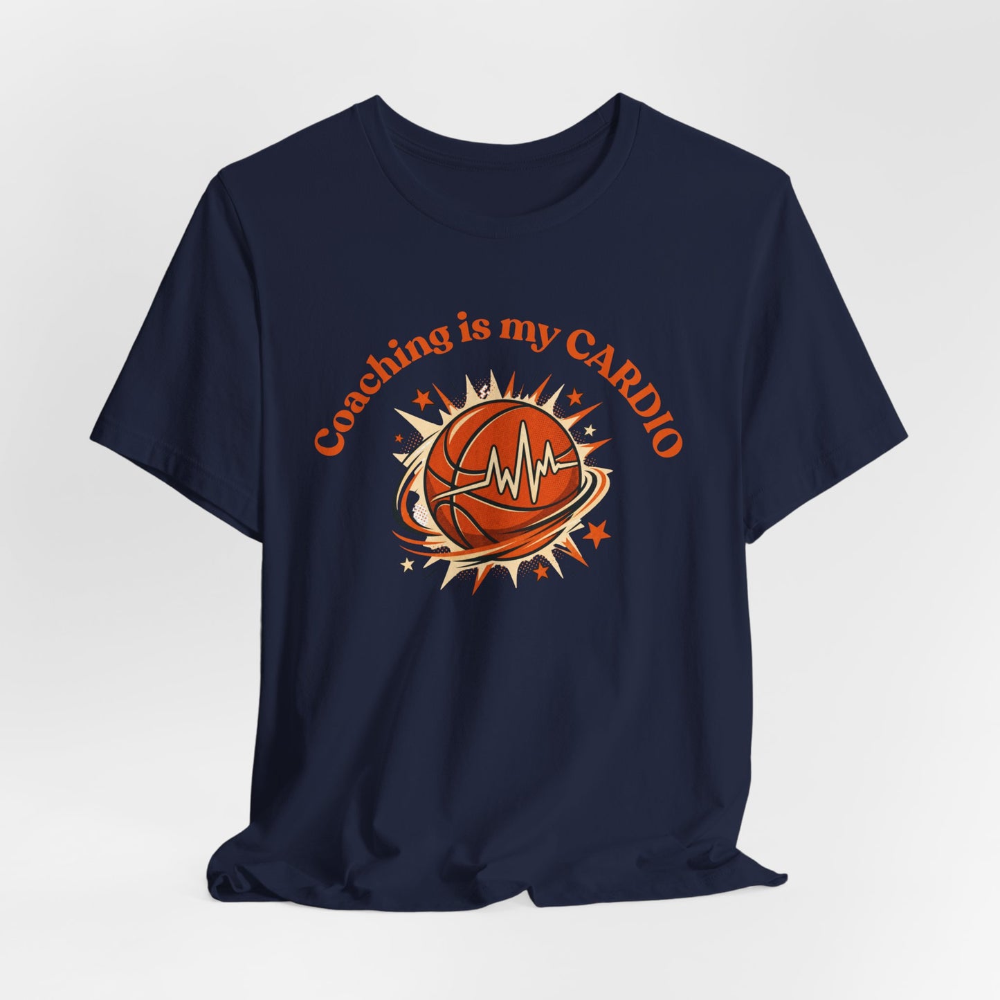 Coaching is My Cardio Basketball T-Shirt | Coach Tee | Perfect Gift