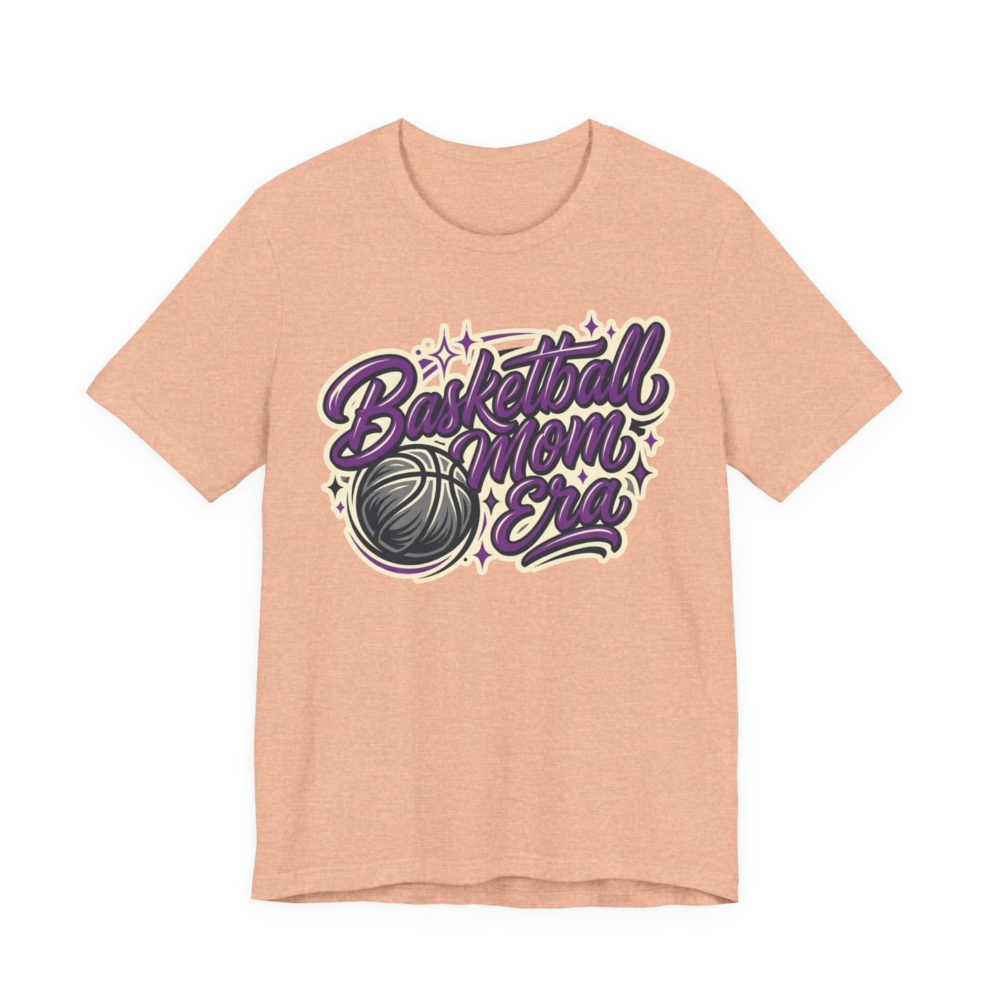 Basketball Mom Era T-Shirt | Lila Retro Tee | Perfektes Geschenk für Basketball-Mütter