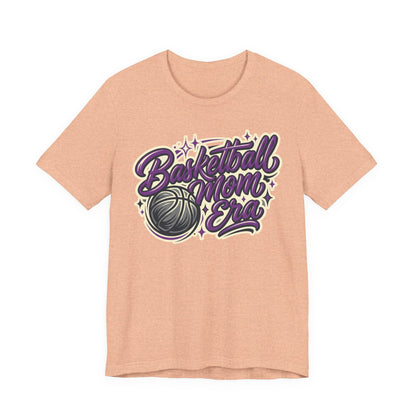 Basketball Mom Era T-Shirt | Purple Retro Tee | Perfect Gift for Basketball Moms