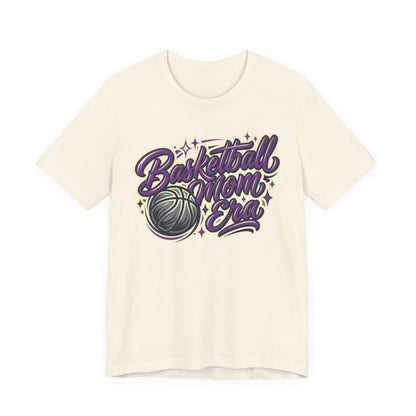 Basketball Mom Era T-Shirt | Purple Retro Tee | Perfect Gift for Basketball Moms