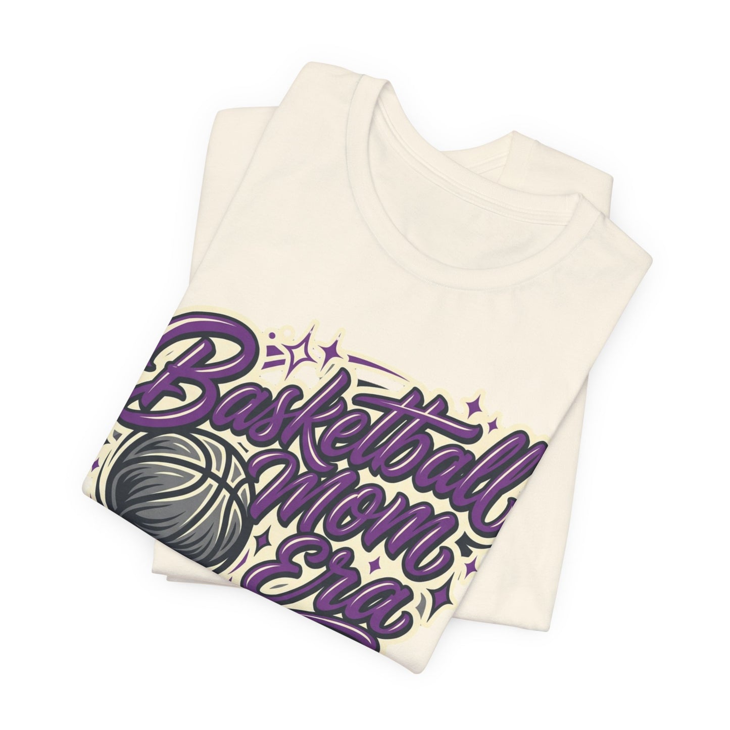 Basketball Mom Era T-Shirt | Lila Retro Tee | Perfektes Geschenk für Basketball-Mütter