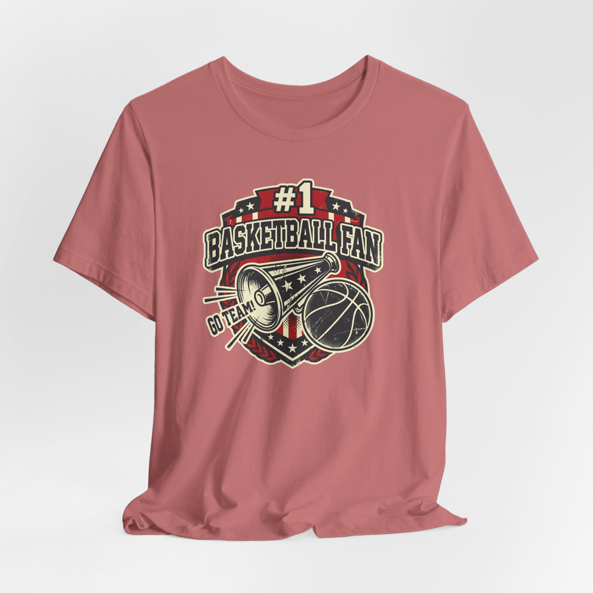 #1 Basketball Fan T-Shirt | Vintage Sports Tee | Perfect Gift for Hoopers