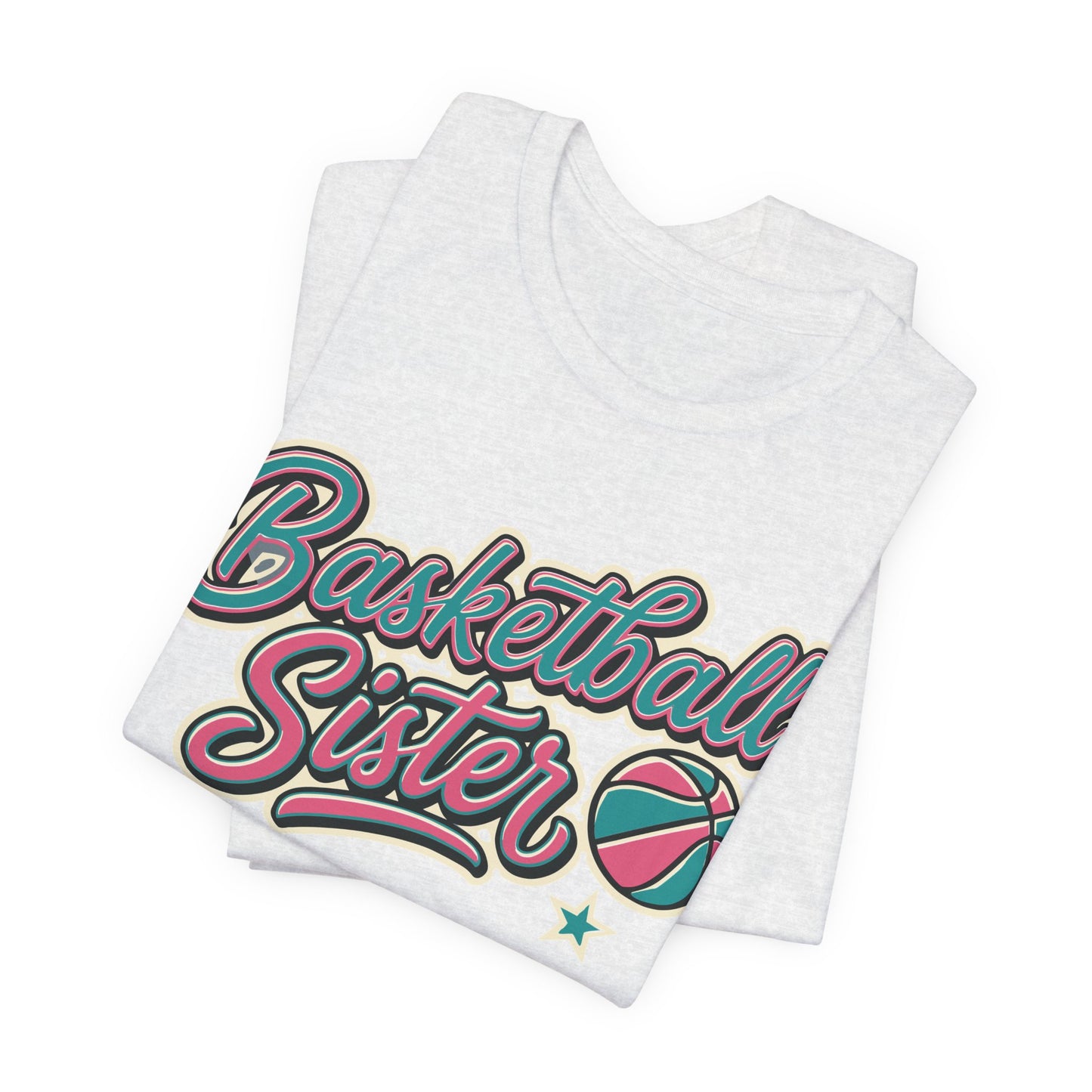 Basketball Sister Retro T-Shirt | Hooperin Tee | Perfektes Geschenk