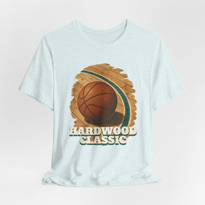 Hardwood Classic Basketball T-Shirt | Retro Court Tee | Vintage Hooper Gift