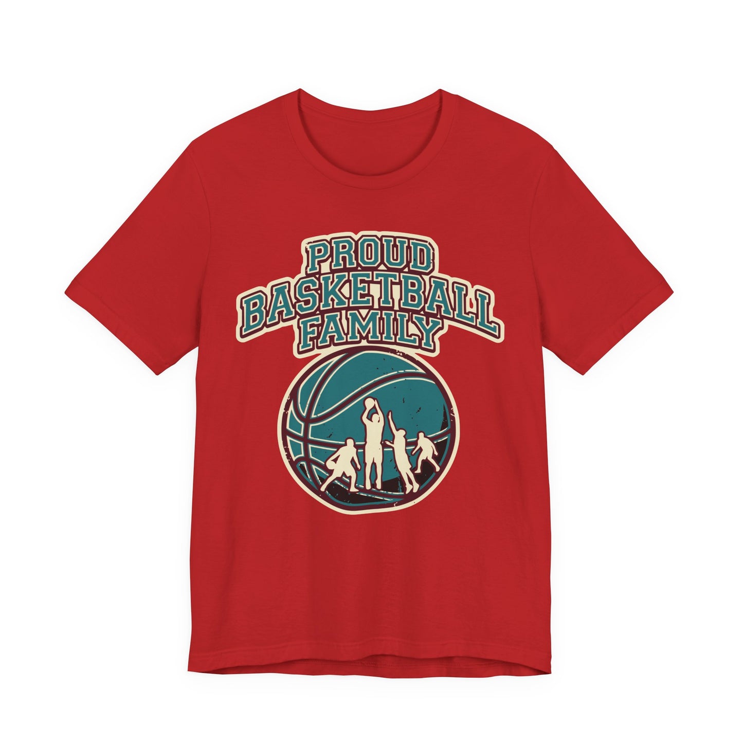 Proud Basketball Family T-Shirt | Vintage Hooper Tee | Perfektes Geschenk