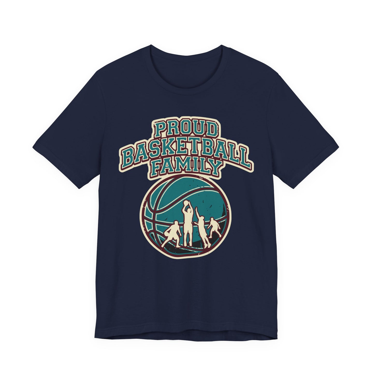 Proud Basketball Family T-Shirt | Vintage Hooper Tee | Perfektes Geschenk
