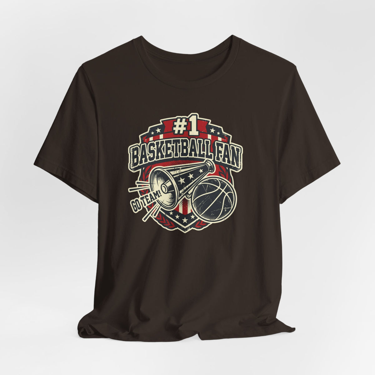 #1 Basketball Fan T-Shirt | Vintage Sports Tee | Perfect Gift for Hoopers