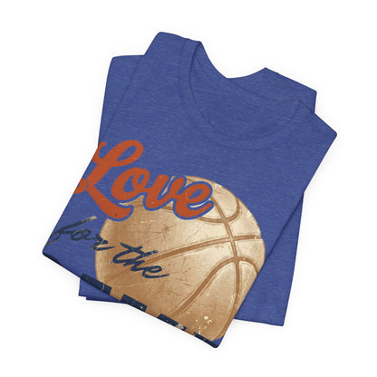Love for the Game Vintage Basketball T-Shirt | Retro Hoops Graphic Tee | Basketball Lover Gift