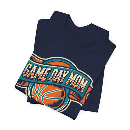 Game Day Mom Basketball T-Shirt | Vintage Sports Tee | Perfect Gift for Basketball Moms