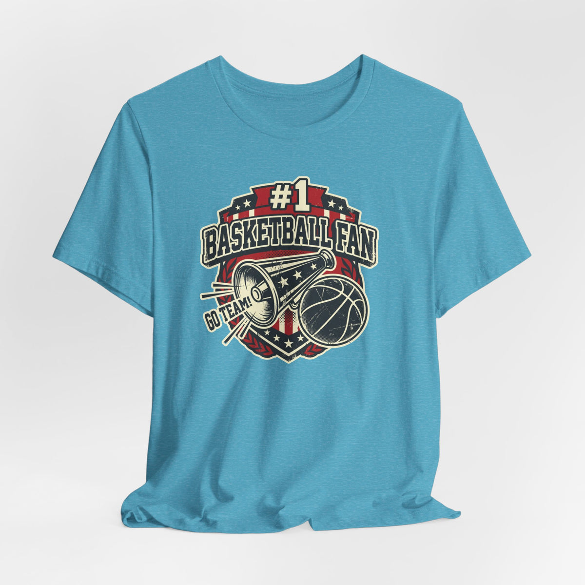 #1 Basketball Fan T-Shirt | Vintage Sports Tee | Perfect Gift for Hoopers