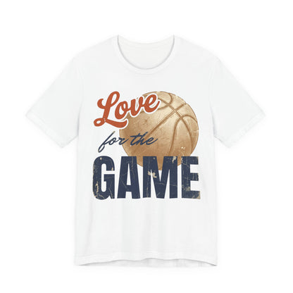 Love for the Game Vintage Basketball T-Shirt | Retro Hoops Graphic Tee | Basketball Lover Gift