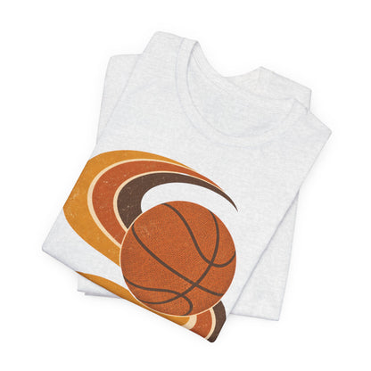 Retro Throwback Ball Basketball T-Shirt | Vintage Vibes Tee | Perfect Gift