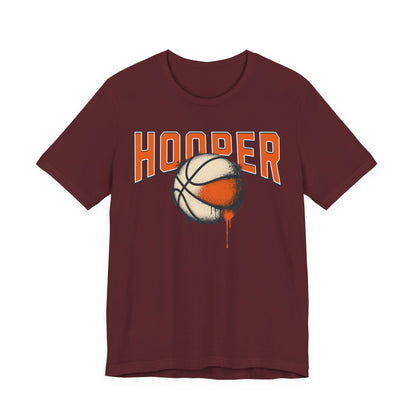 Hooper Basketball T-Shirt | Street Art Ball Tee | Perfect Gift for Players
