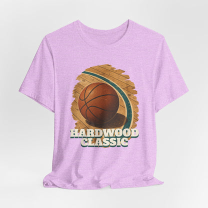 Hardwood Classic Basketball T-Shirt | Retro Court Tee | Vintage Hooper Gift