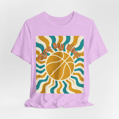 Game Day Vibes Basketball T-Shirt | Retro Hoops Tee | Perfect Gift for Ballers