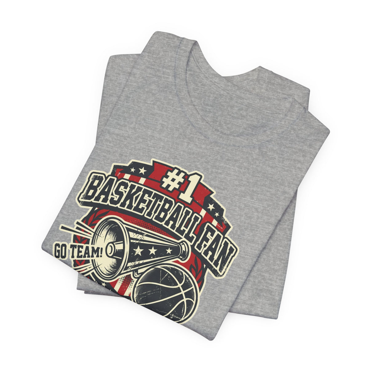 #1 Basketball Fan T-Shirt | Vintage Sports Tee | Perfect Gift for Hoopers