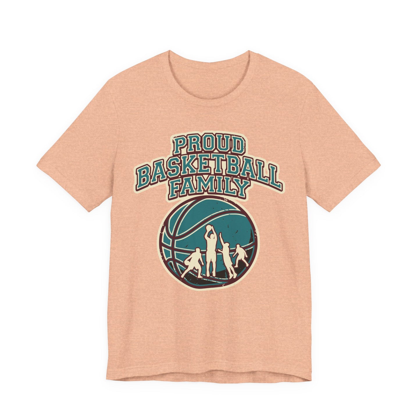 Proud Basketball Family T-Shirt | Vintage Hooper Tee | Perfektes Geschenk