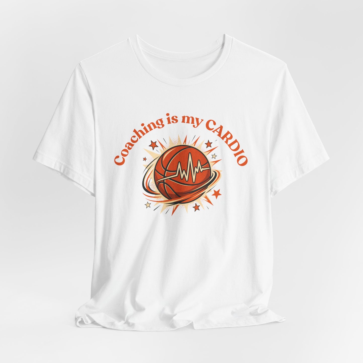 Coaching is My Cardio Basketball T-Shirt | Coach Tee | Perfect Gift
