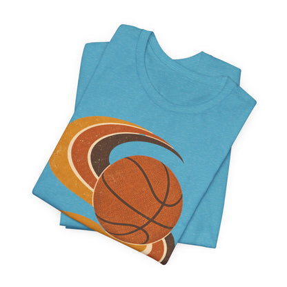 Retro Throwback Ball Basketball T-Shirt | Vintage Vibes Tee | Perfect Gift