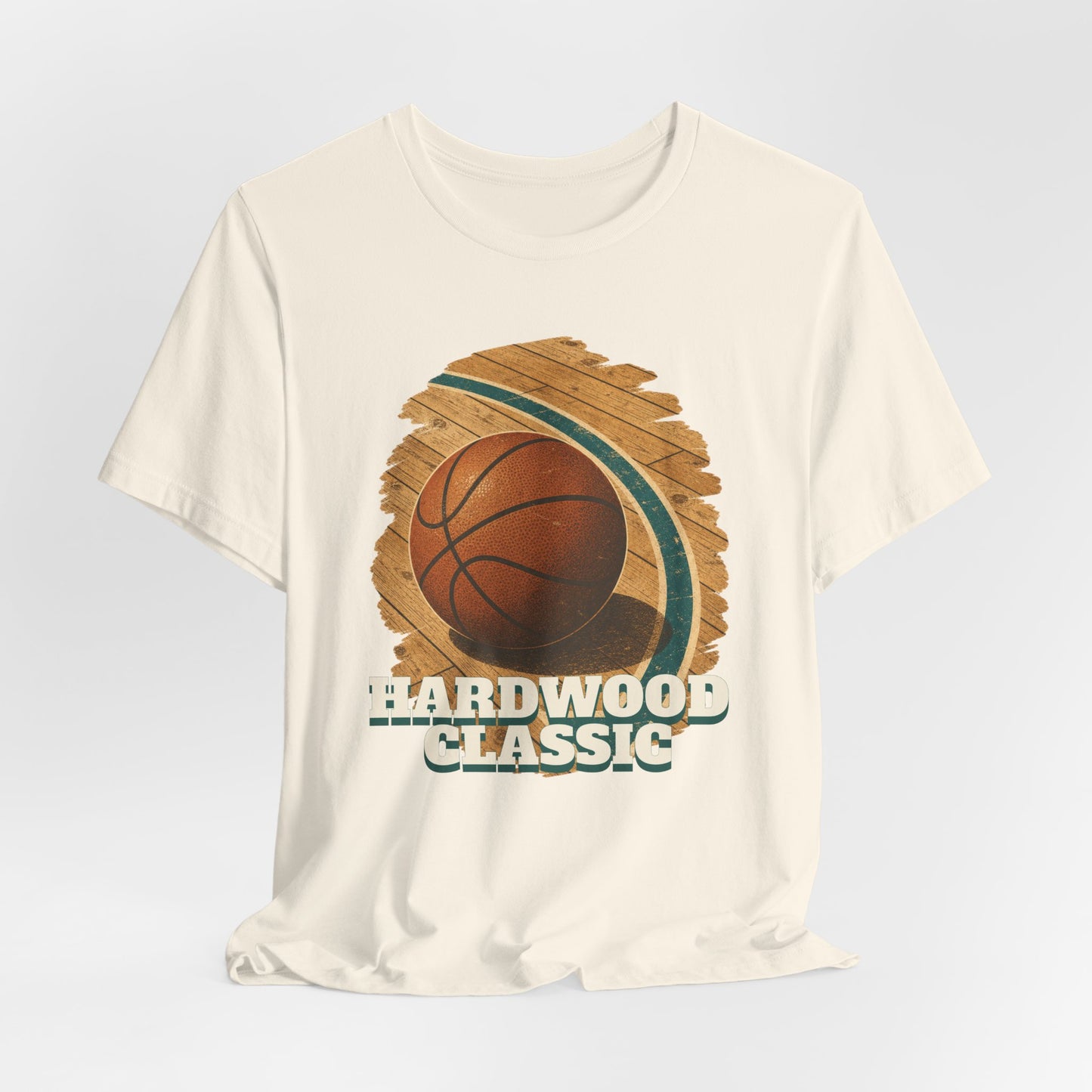 Hardwood Classic Basketball T-Shirt | Retro Court Tee | Vintage Hooper-Geschenk