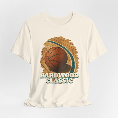Hardwood Classic Basketball T-Shirt | Retro Court Tee | Vintage Hooper Gift