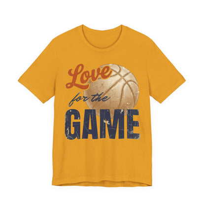 Love for the Game Vintage Basketball T-Shirt | Retro Hoops Graphic Tee | Basketball Lover Gift