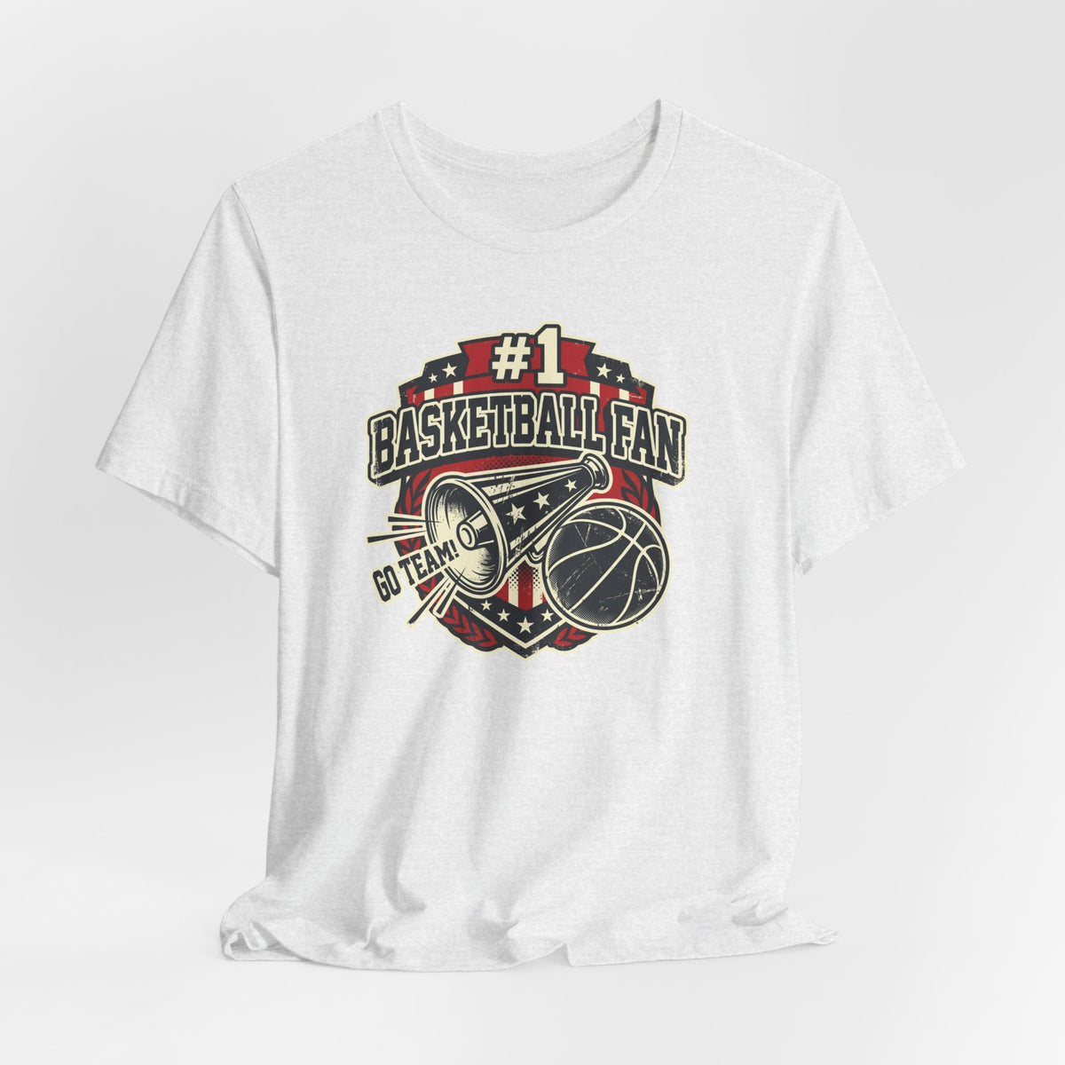 #1 Basketball Fan T-Shirt | Vintage Sports Tee | Perfect Gift for Hoopers