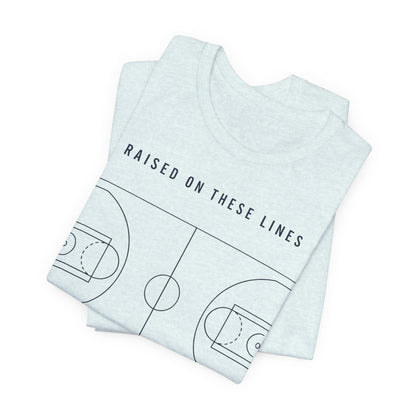 Home Court Basketball T-Shirt | Minimalist Basketball Court Map Tee | Premium Hoops Streetwear