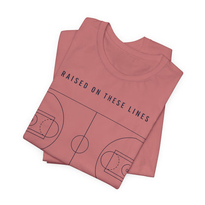 Home Court Basketball T-Shirt | Minimalist Basketball Court Map Tee | Premium Hoops Streetwear