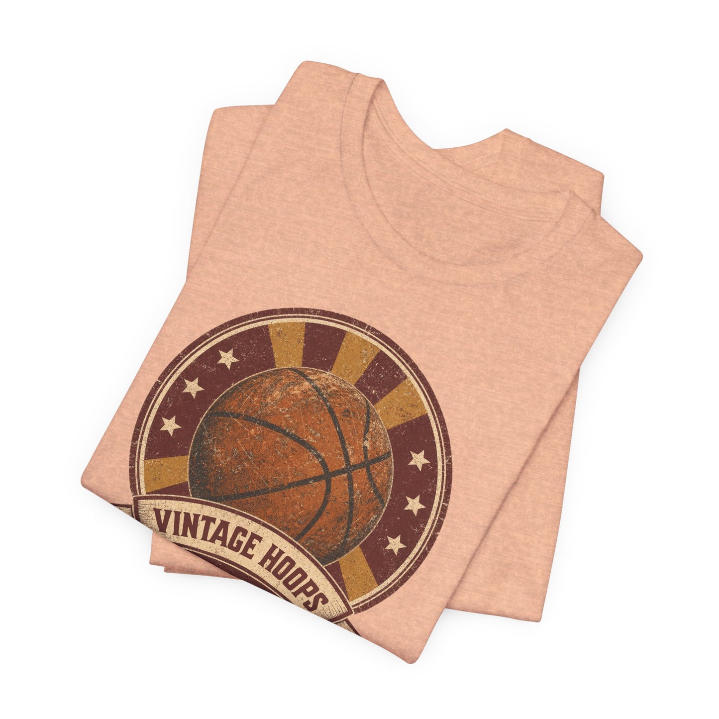 Vintage Hoops Basketball T-Shirt | Retro Distressed Tee | Geschenk für Hooper