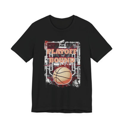 Playoff Bound Basketball T-Shirt | Gameday Court Tee | Perfect Gift for Hoopers