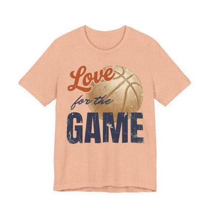 Love for the Game Vintage Basketball T-Shirt | Retro Hoops Graphic Tee | Basketball Lover Gift