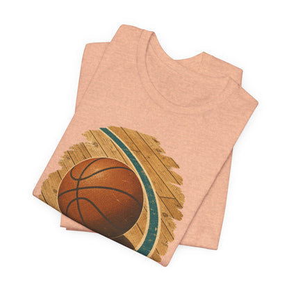 Hardwood Classic Basketball T-Shirt | Retro Court Tee | Vintage Hooper Gift