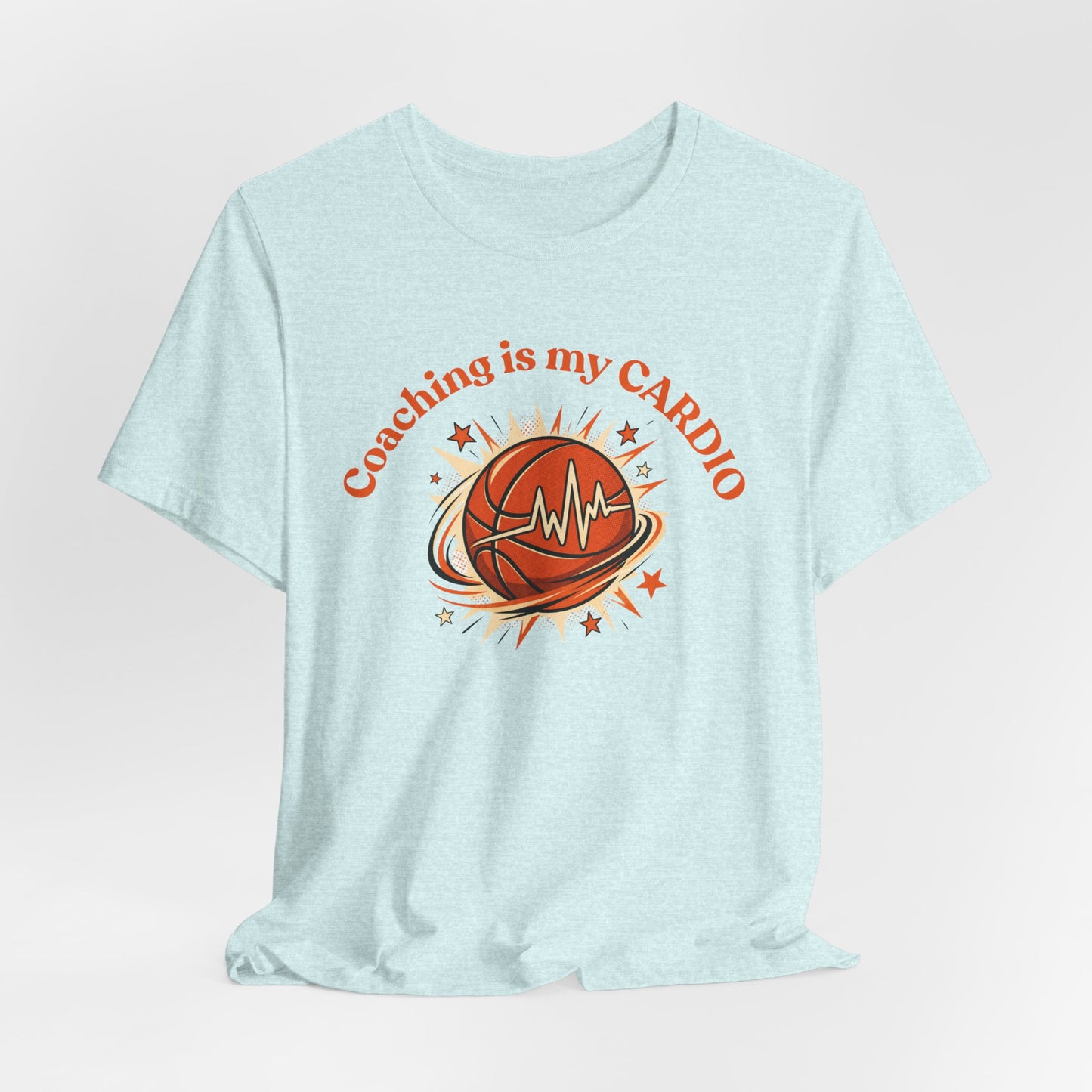 Coaching is My Cardio Basketball T-Shirt | Coach Tee | Perfect Gift