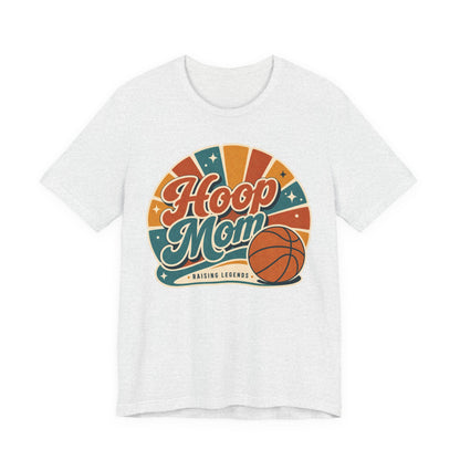 Hoop Mom Raising Legends Basketball T-Shirt | Retro Tee | Perfect Gift for Basketball Moms