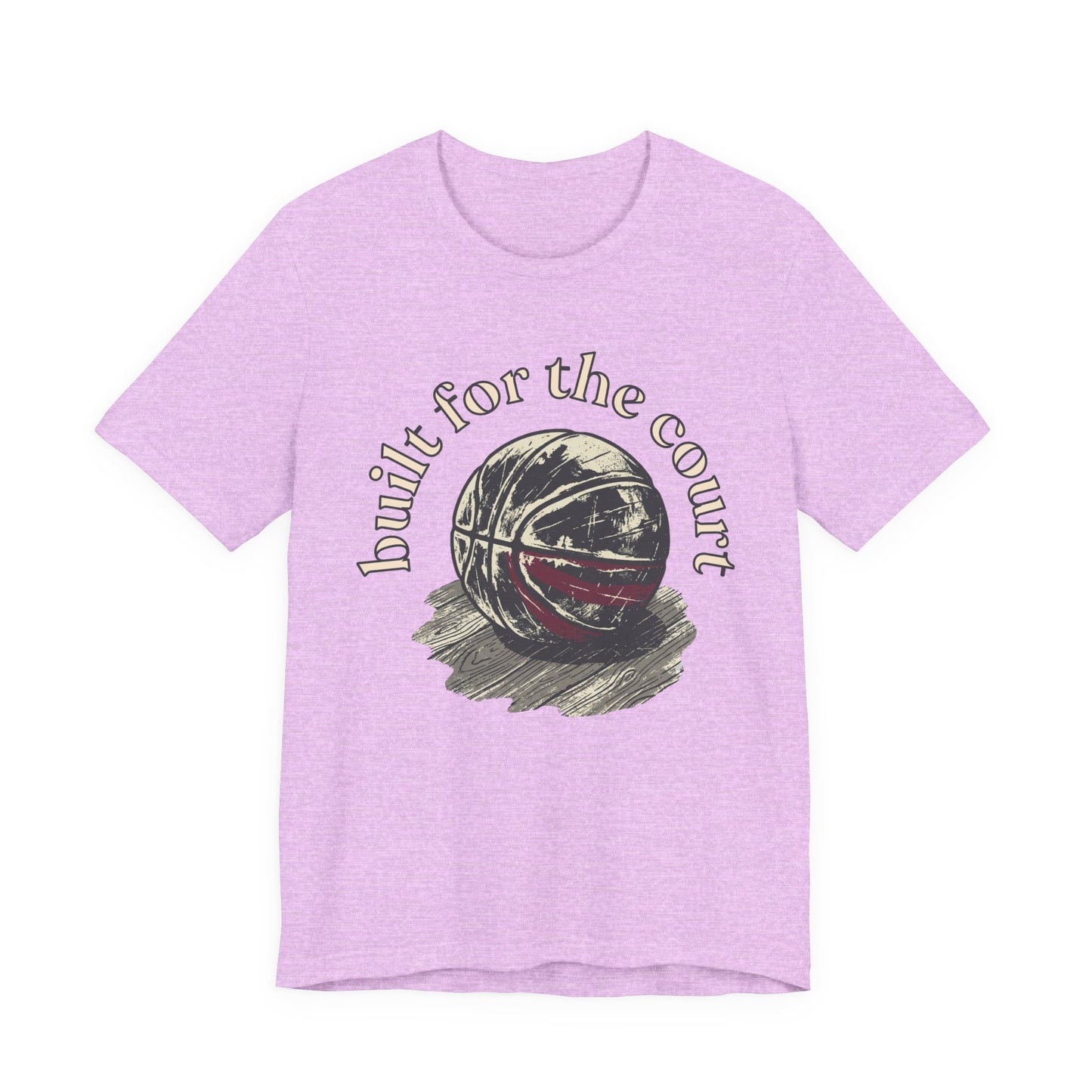 Built for the Court Basketball T-Shirt | Hooper Tee | Perfect Gift for Players
