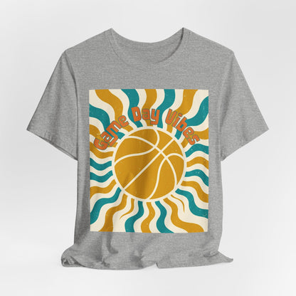 Game Day Vibes Basketball T-Shirt | Retro Hoops Tee | Perfect Gift for Ballers