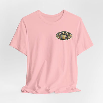 Game Day Dad Basketball T-Shirt | Navy & Gold Hooper Tee | Perfect Dad Gift