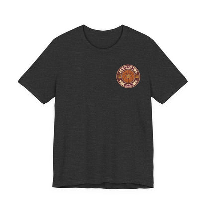 A Special Coach Basketball T-Shirt | Vintage Badge Tee | Perfect Coach Gift