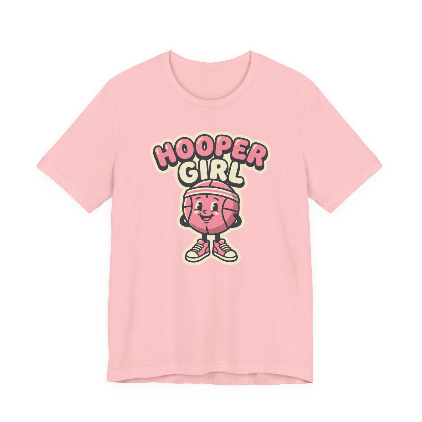 Hooper Girl Basketball T-Shirt | Retro Cartoon Tee | Perfect Gift for Female Players