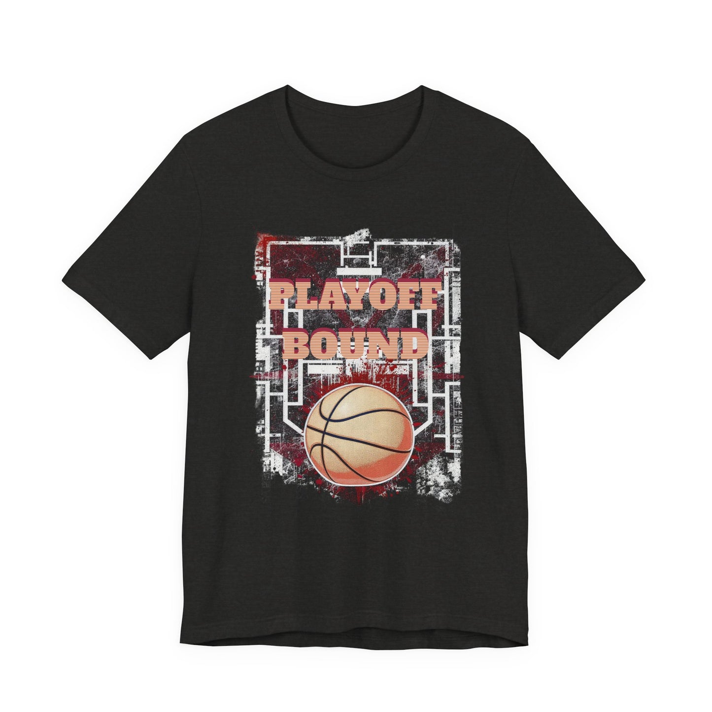 Playoff Bound Basketball T-Shirt | Gameday Court Tee | Perfect Gift for Hoopers