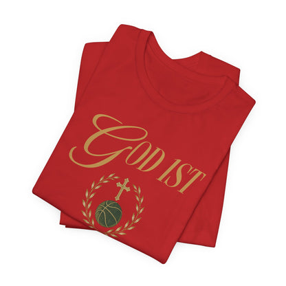 God First Ball 2nd Basketball T-Shirt | Faith-Inspired Hooper Tee | Perfect Gift