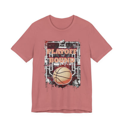Playoff Bound Basketball T-Shirt | Gameday Court Tee | Perfect Gift for Hoopers