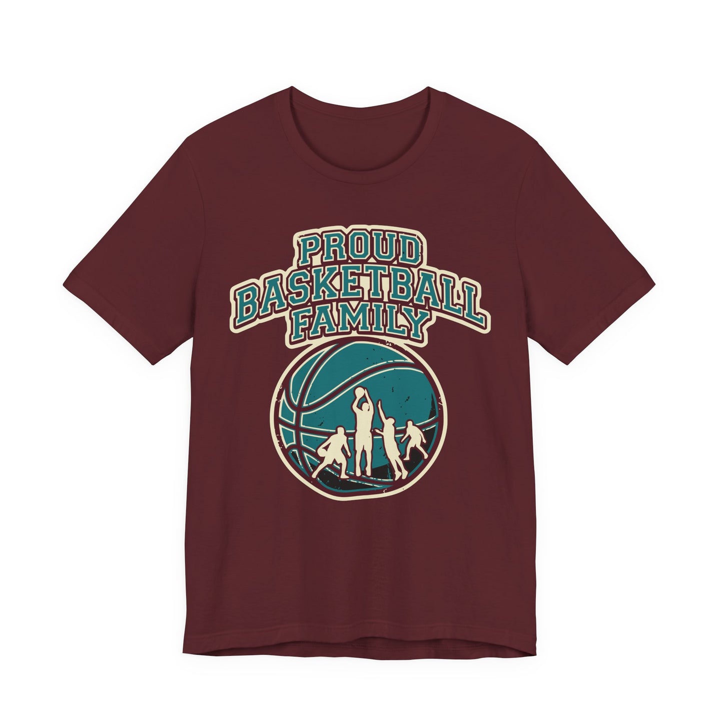 Proud Basketball Family T-Shirt | Vintage Hooper Tee | Perfektes Geschenk