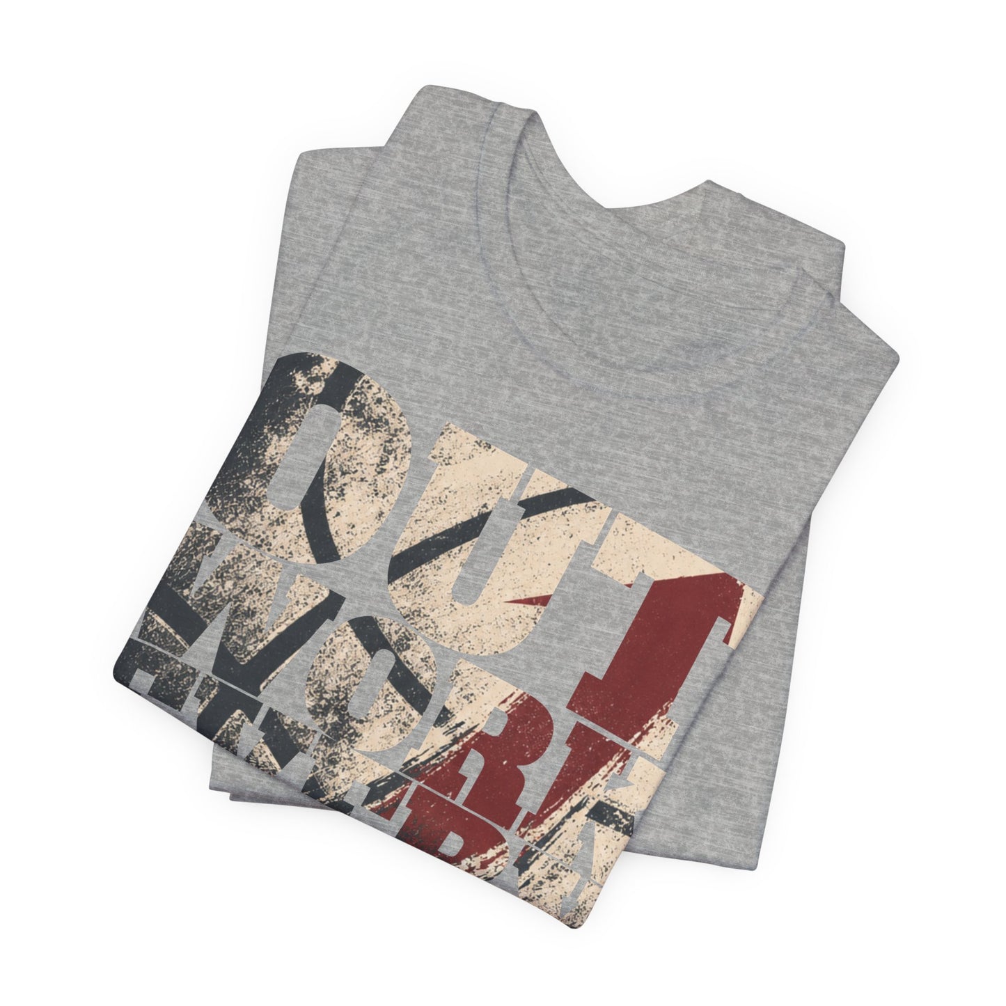 Outwork Everyone Basketball T-Shirt | Grind Motivations Tee | Gym-Geschenk